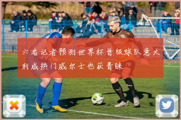 六名记者预测世界杯晋级球队意大利成热门威尔士也获青睐